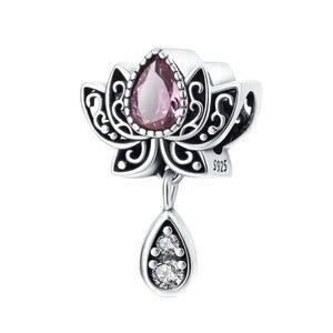 Women’s 925 Sterling Silver Lotus Charm/Pendant - NWT
